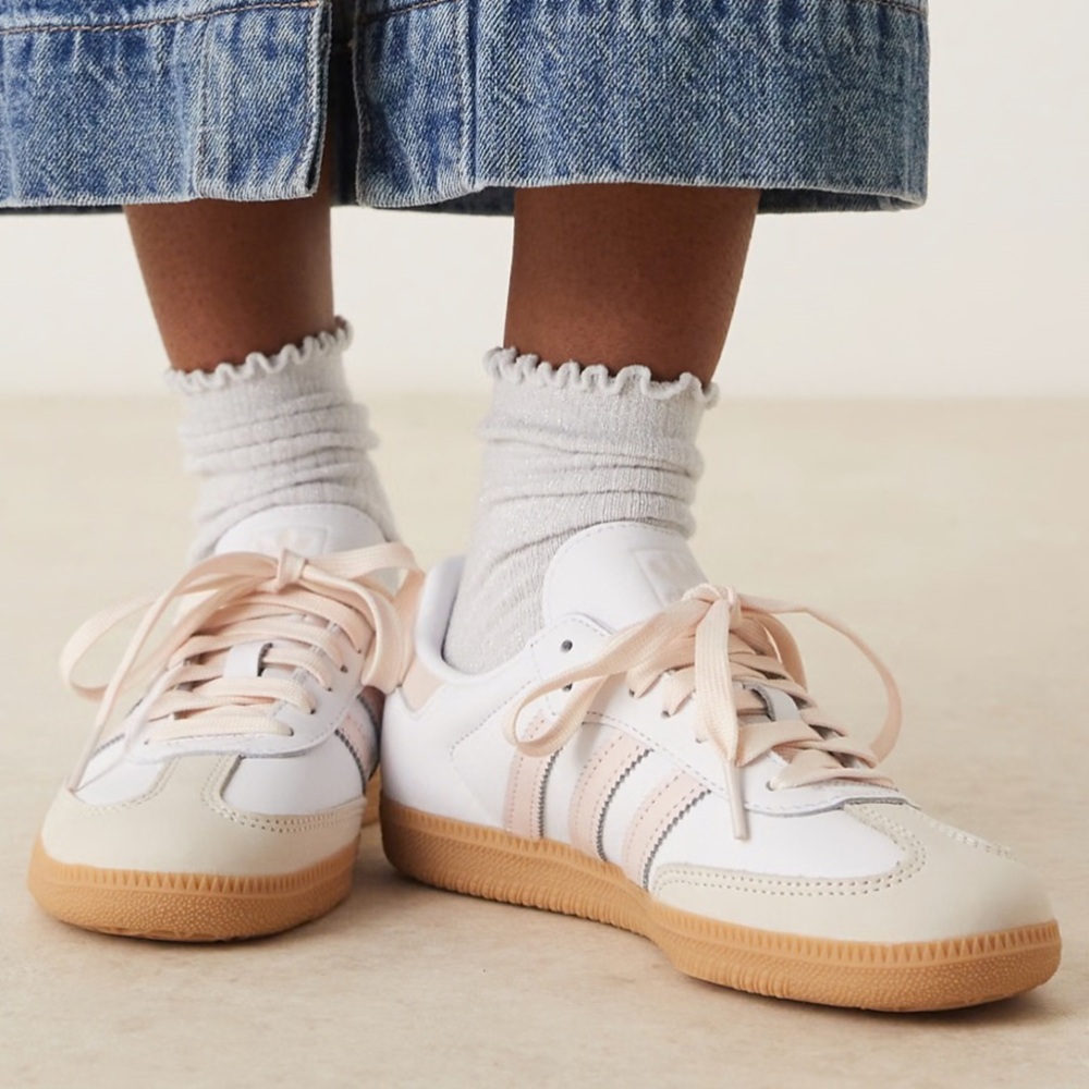 adidas Samba OG Cloud White / Wonder Quartz / Gum